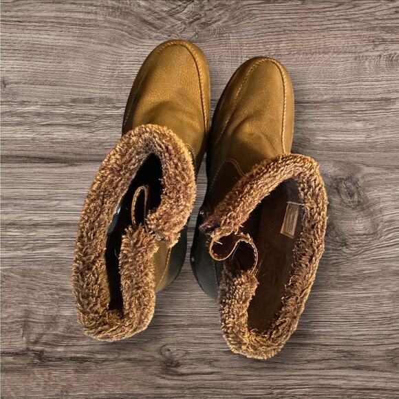 Khombu Women's Addison All-Weather Boots Dark Black/Grey Size 9 - Picture 6 of 7